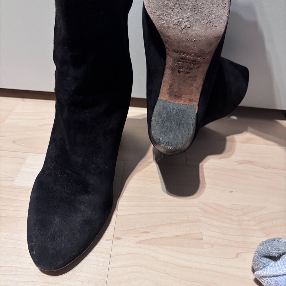 Vince Suede Ankle Boots - Picture 5 of 5